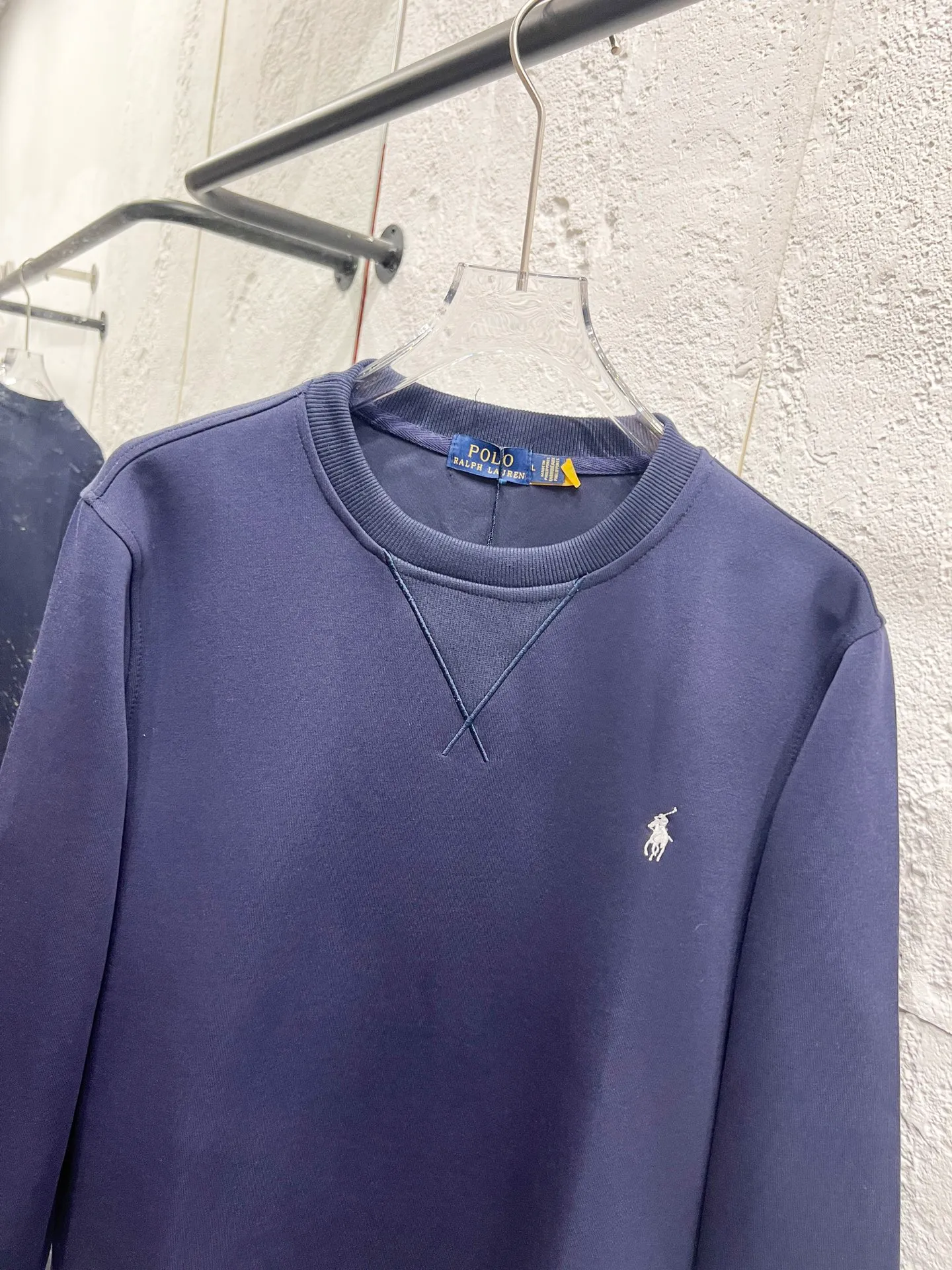 P180 Style number: T53 Ralph Lauren round neck pony logo embroidered sweatshirt, pure cotton fabric Color: navy blue Size: M-105-120 catties L-120-135 catties XL-135-150 catties 2XL-150-165 catties
